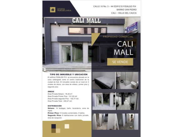 Propiedad Comercial en centro histórico Cali, Locales Bodegas y Hostal