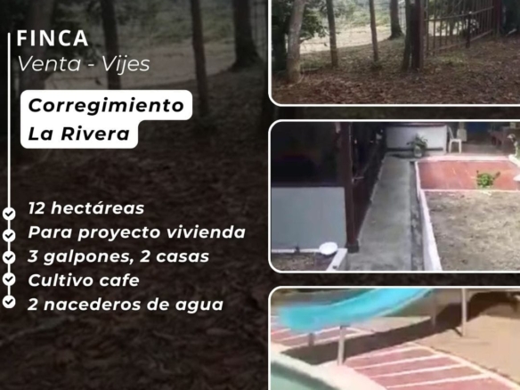 Finca en Vijes, Corregimiento La Rivera