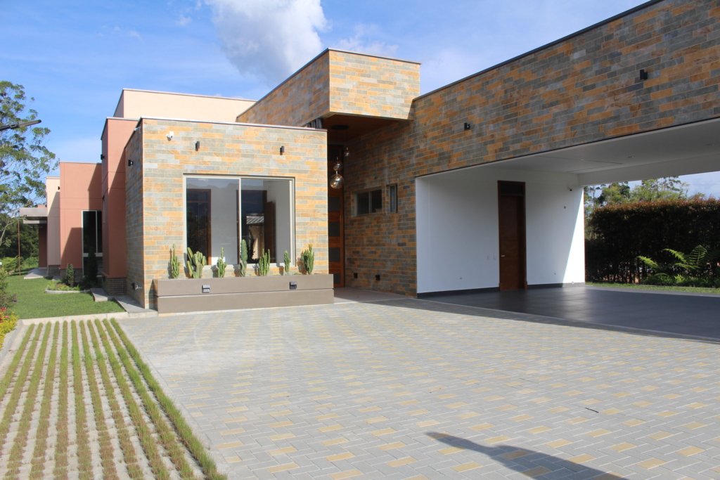 Modern, New, Luxurious One Level Home in Exclusive Llanogrande Gated Community with Lakes and Sport Facilities