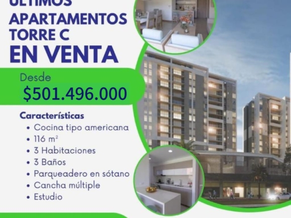 ULTIMOS APARTAMENTOS Podium Valle de Lili