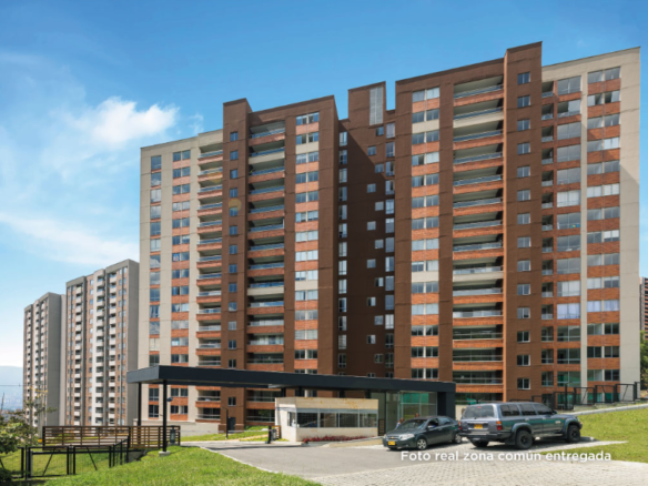 Apartamento en Envigado, Castelli Apartamentos 76 mts² 3 alcobas