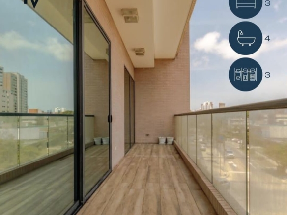Arriendo Apartamento Amoblado barrio El Golf Barranquilla