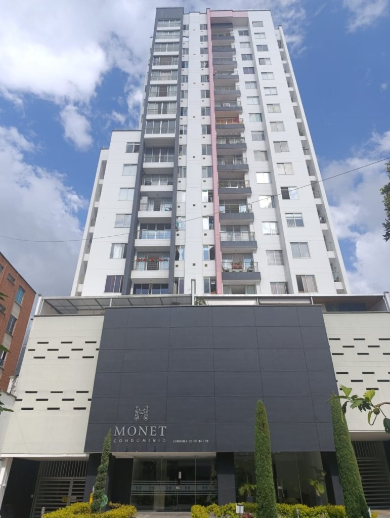 Apartamento en el Edificio Monet en Mejoras Públicas, Bucaramanga