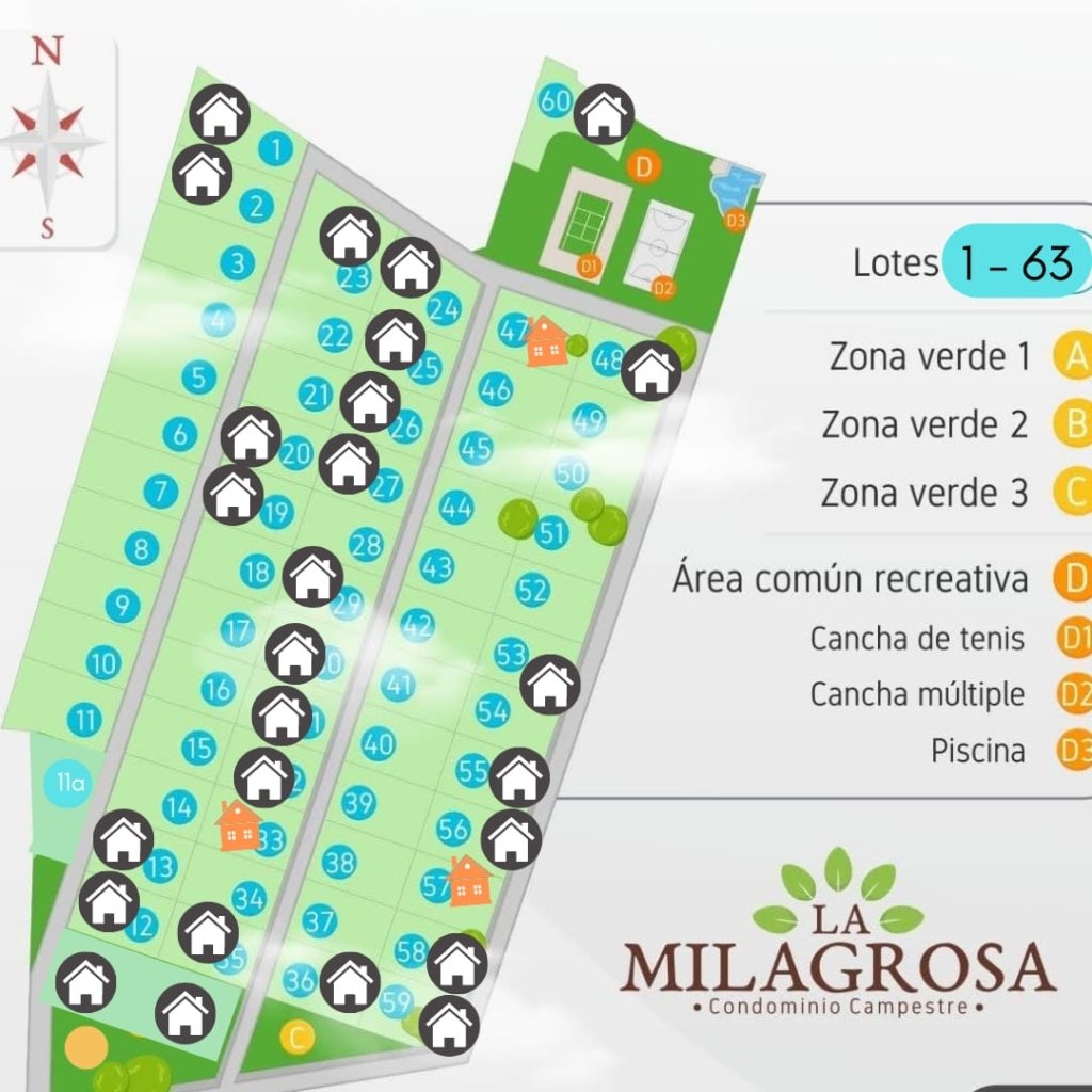 VENTA LOTES EN CONDOMINIO-ROLDANILLO-LA MILAGROSA