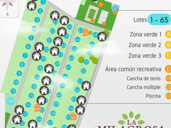 VENTA LOTES EN CONDOMINIO-ROLDANILLO-LA MILAGROSA