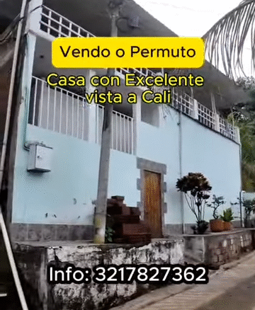 Venpermuto 2 lotes y Casa Campestre en Cali