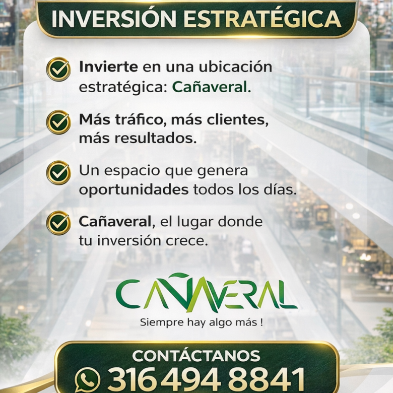 Últimos locales disponibles en el Centro Comercial Cañaveral