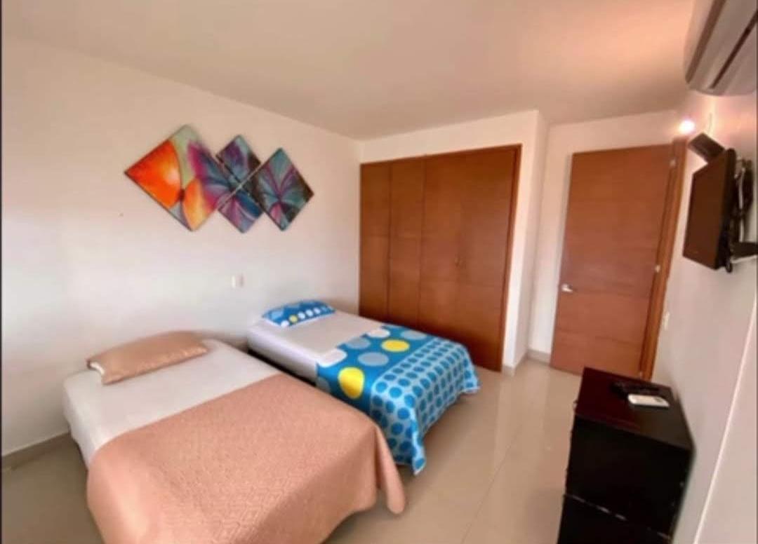 Arriendo Espectacular Apartamento con vista al mar en Cartagena