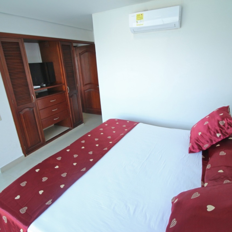 Alquiler Vacacional de Apartamento en Cartagena en Torres del Lago sector El Laguito
