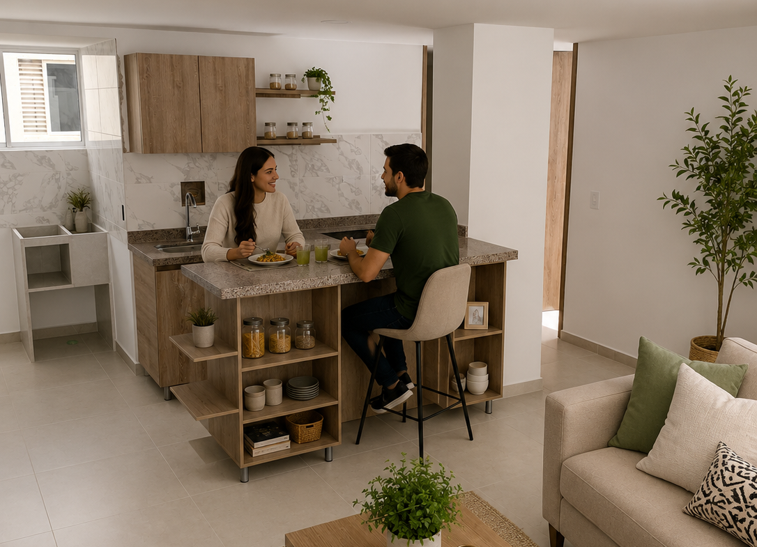 Apartamento Nuevo de 3 Alcobas Cerca a la UIS, UDI y Santo Tomás
