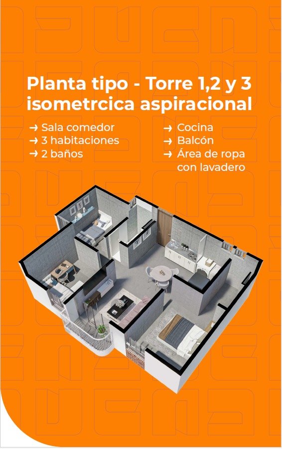 Venta de apartamento en Alto Tramonti – El Porvenir