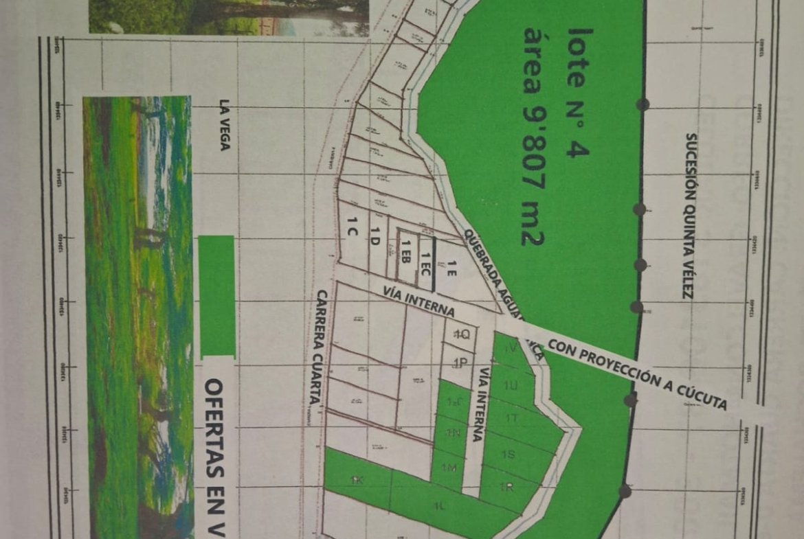 Lotes Urbanos en Venta en Bochalema, Norte de Santander
