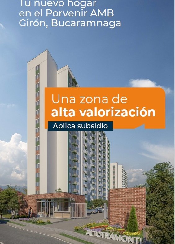 Venta de apartamento en Alto Tramonti – El Porvenir