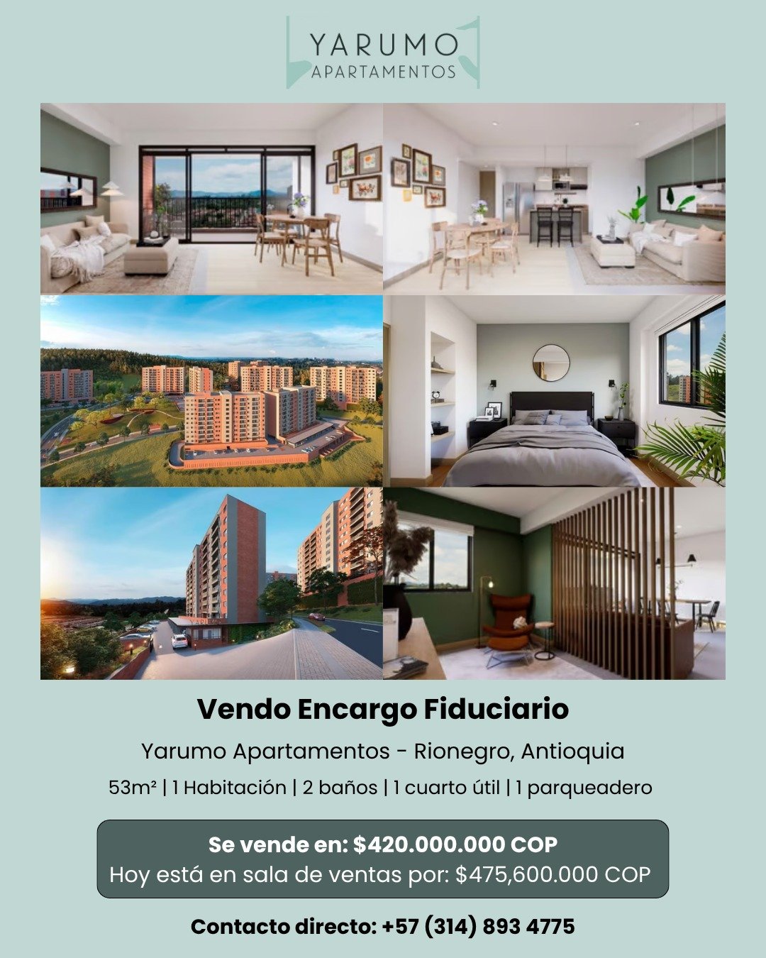 214465-271286-2479550729178931 Oportunidad de Inversión en Yarumo Apartamentos en Rionegro, Antioquia