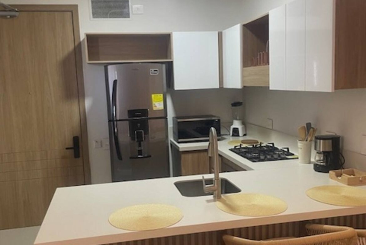 APARTAMENTO AMOBLADO EN VENTA EN BAÍA KRISTAL – CARTAGENA