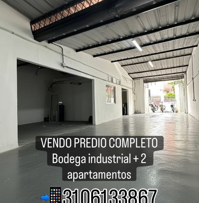 Venta Propiedad con Bodega Industrial y 2 Apartamentos en Bucaramanga Barrio Dangond