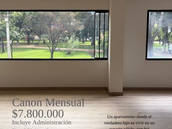 Apartamento en Arriendo en San patricio, Bogotá