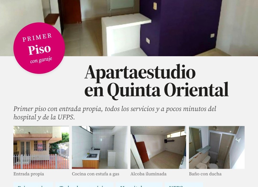 Apartaestudio en venta en Quinta Oriental, Cúcuta, Norte de Santander