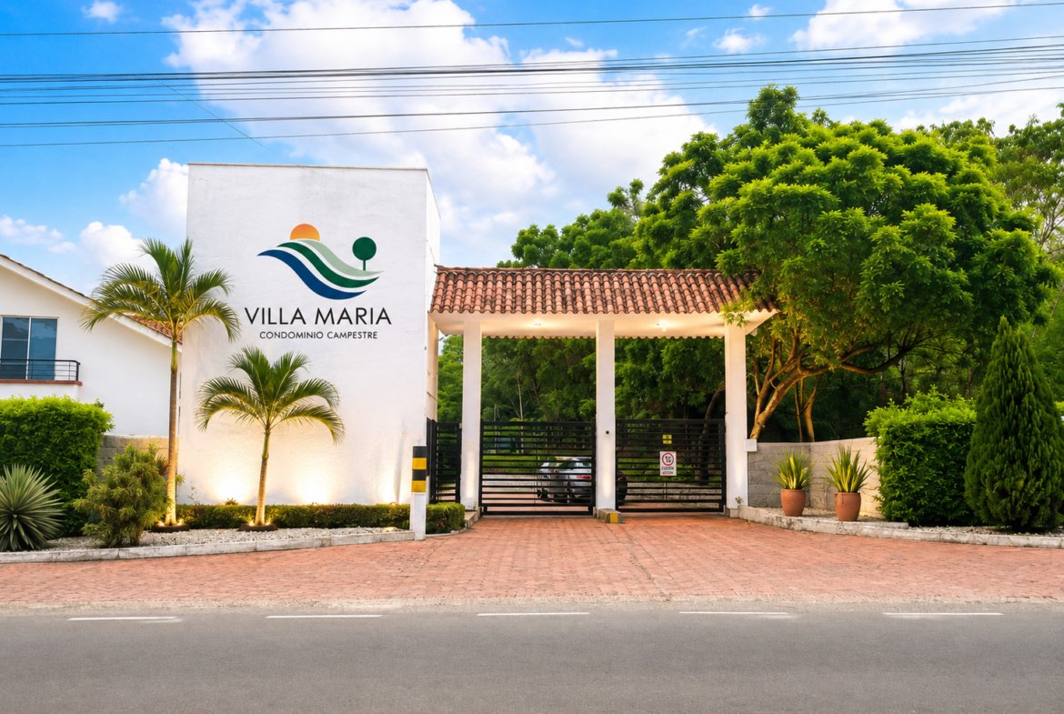 Casa campestre en venta en Girardot, Condominio Campestre Villa María