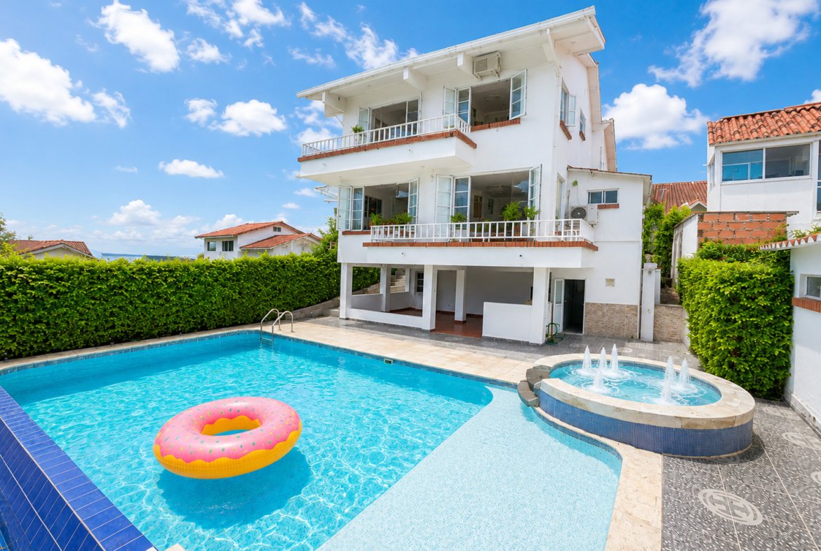 Casa campestre en venta en Girardot, Condominio Campestre Villa María