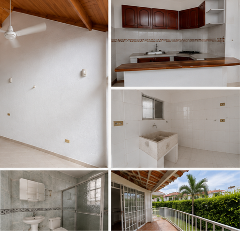 Casa campestre en venta en Girardot, Condominio Campestre Villa María