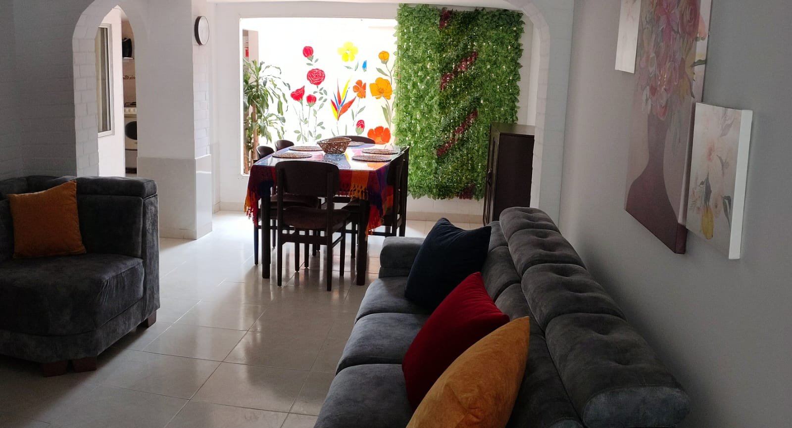 Apartamento amoblado en arriendo en Casas Blancas, Cali