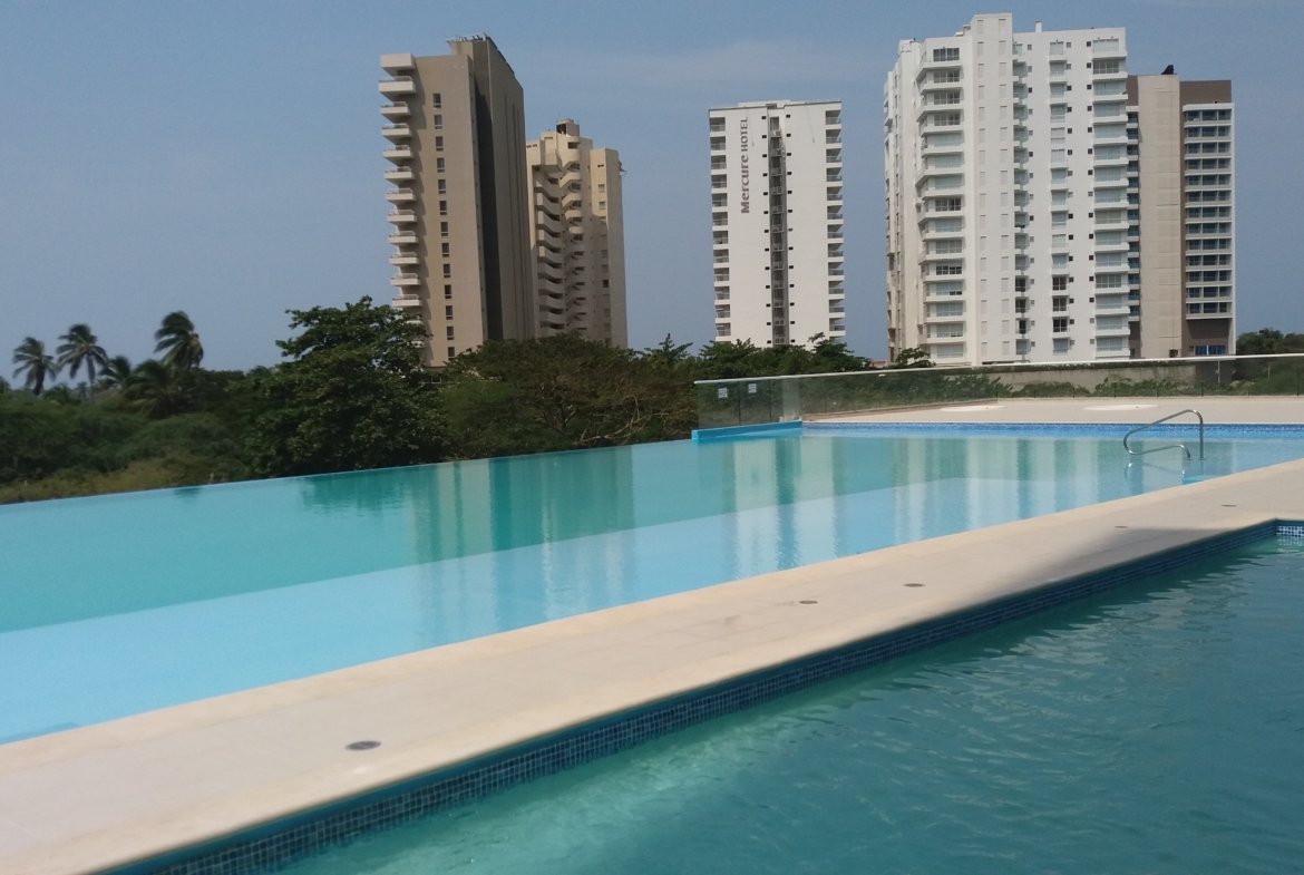 Apartamento en arriendo en Pozos Colorados, Rodadero – Conjunto Ocean Club