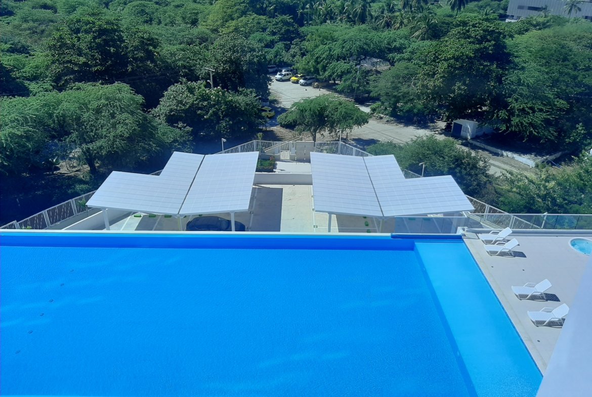 Apartamento en arriendo en Pozos Colorados, Rodadero – Conjunto Ocean Club