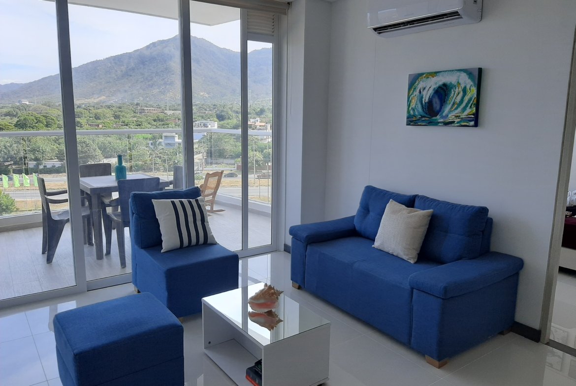 Apartamento en arriendo en Pozos Colorados, Rodadero – Conjunto Ocean Club