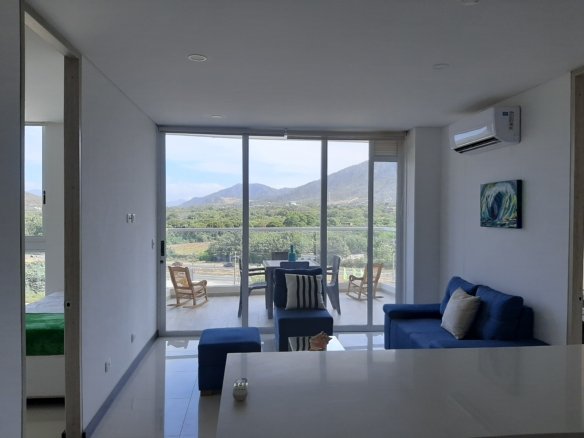 Apartamento en arriendo en Pozos Colorados, Rodadero – Conjunto Ocean Club