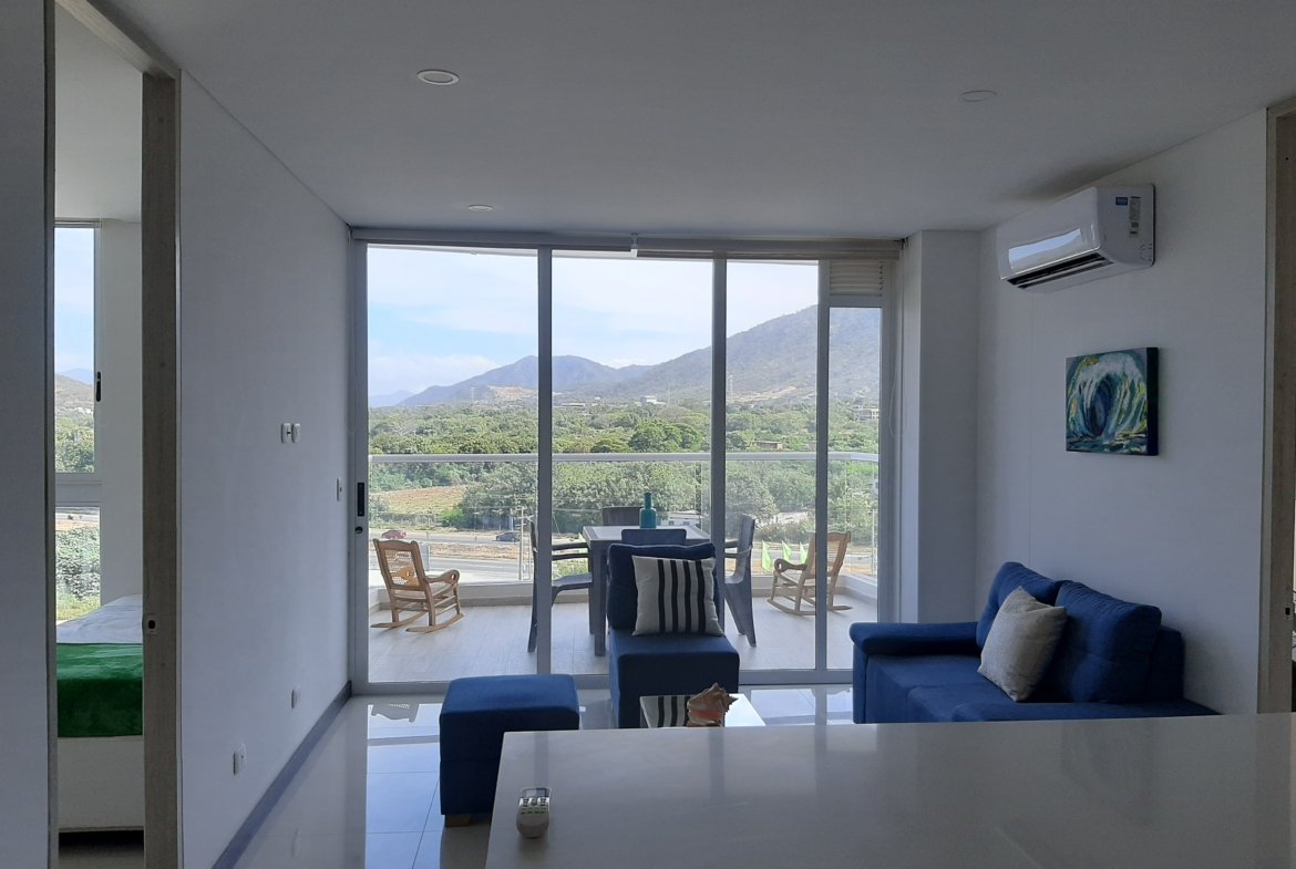 Apartamento en venta en Pozos Colorados, Rodadero en el Conjunto Ocean Club