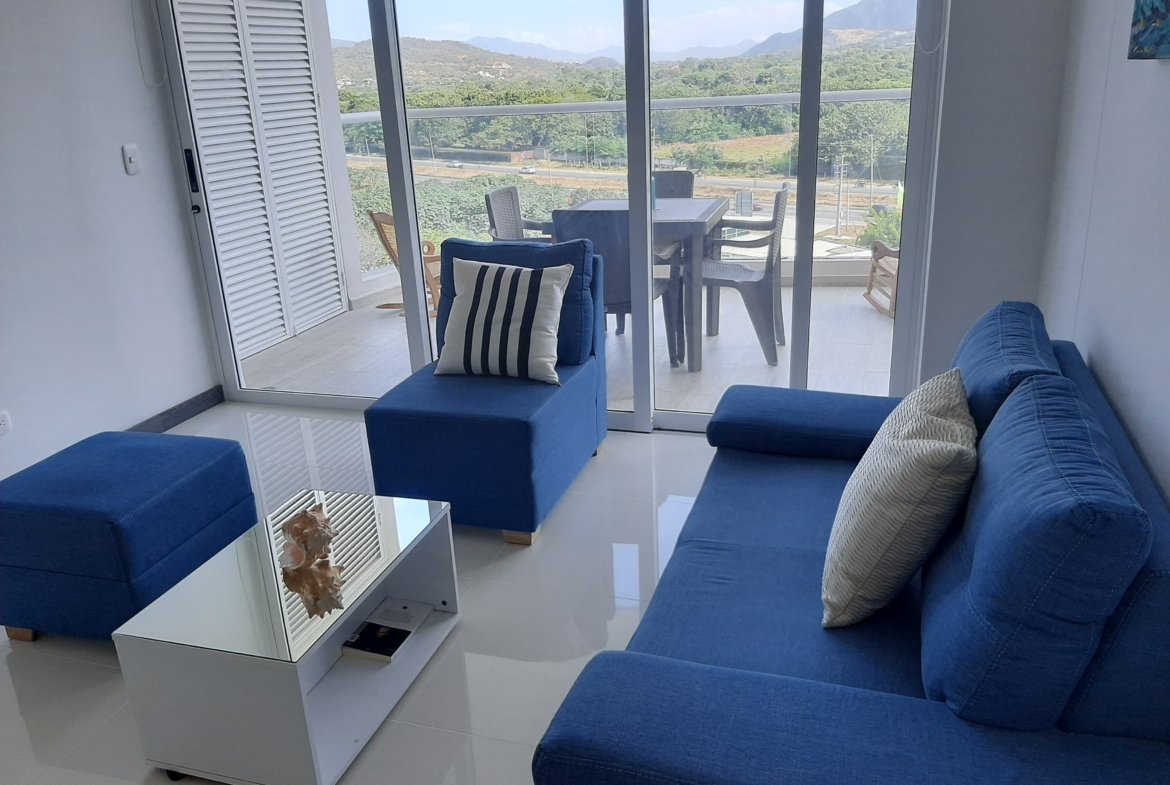 Apartamento en venta en Pozos Colorados, Rodadero en el Conjunto Ocean Club