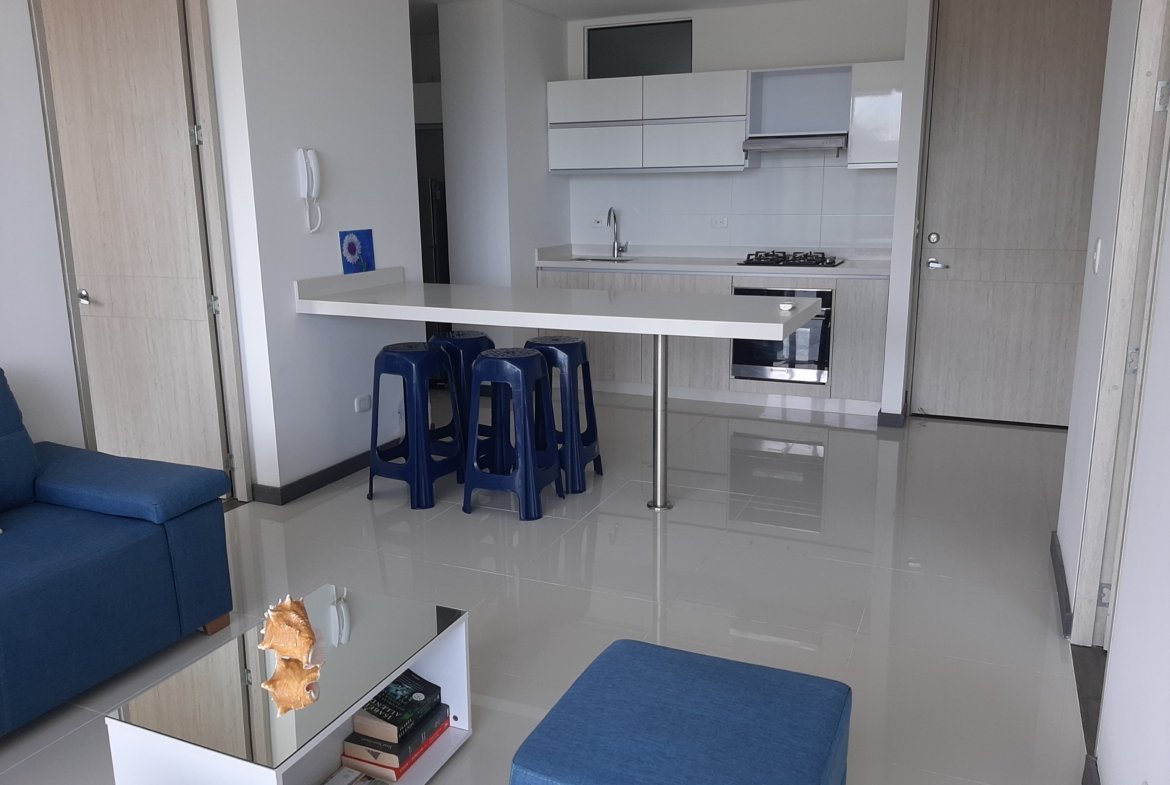 Apartamento en venta en Pozos Colorados, Rodadero en el Conjunto Ocean Club