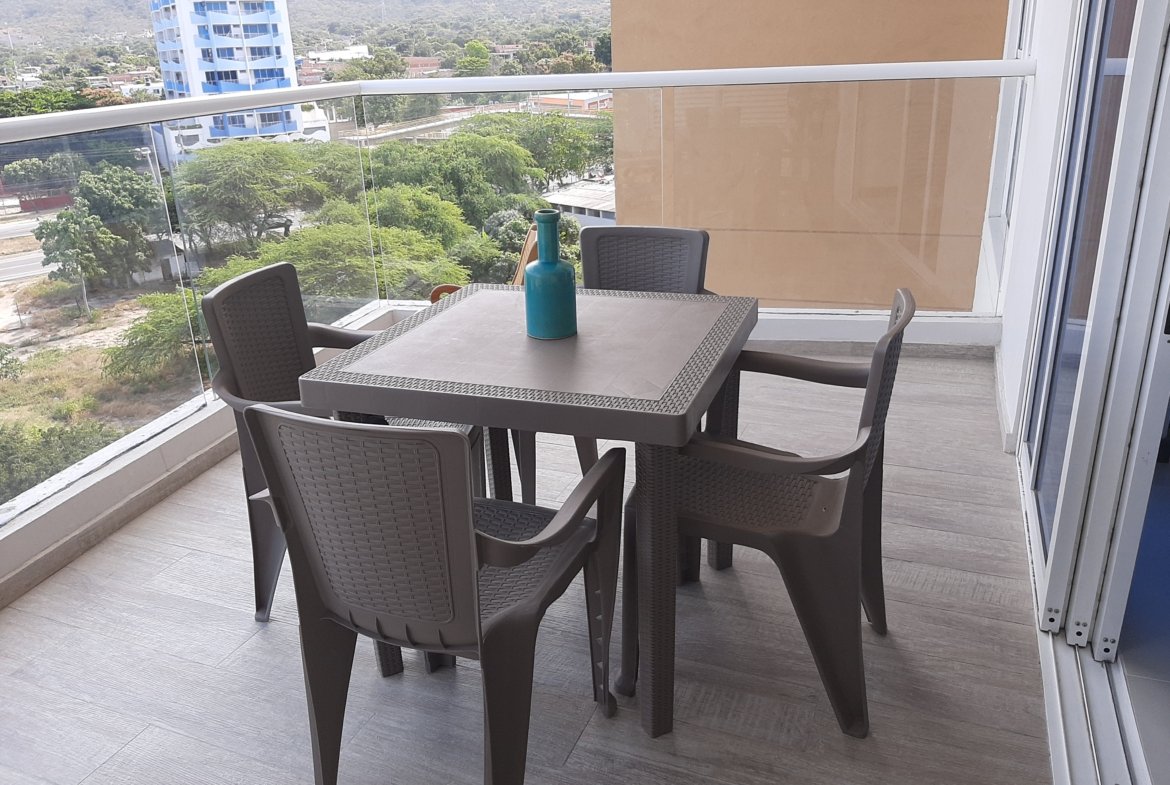 Apartamento en arriendo en Pozos Colorados, Rodadero – Conjunto Ocean Club