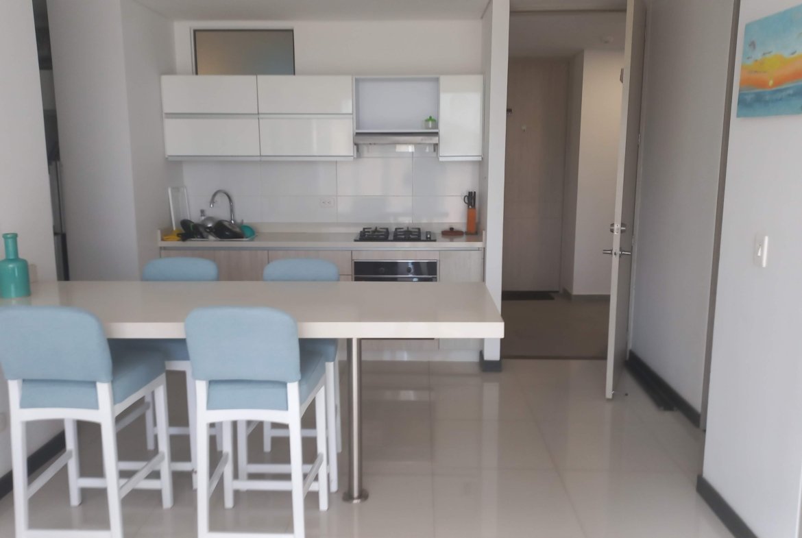 Apartamento en arriendo en Pozos Colorados, Rodadero – Conjunto Ocean Club
