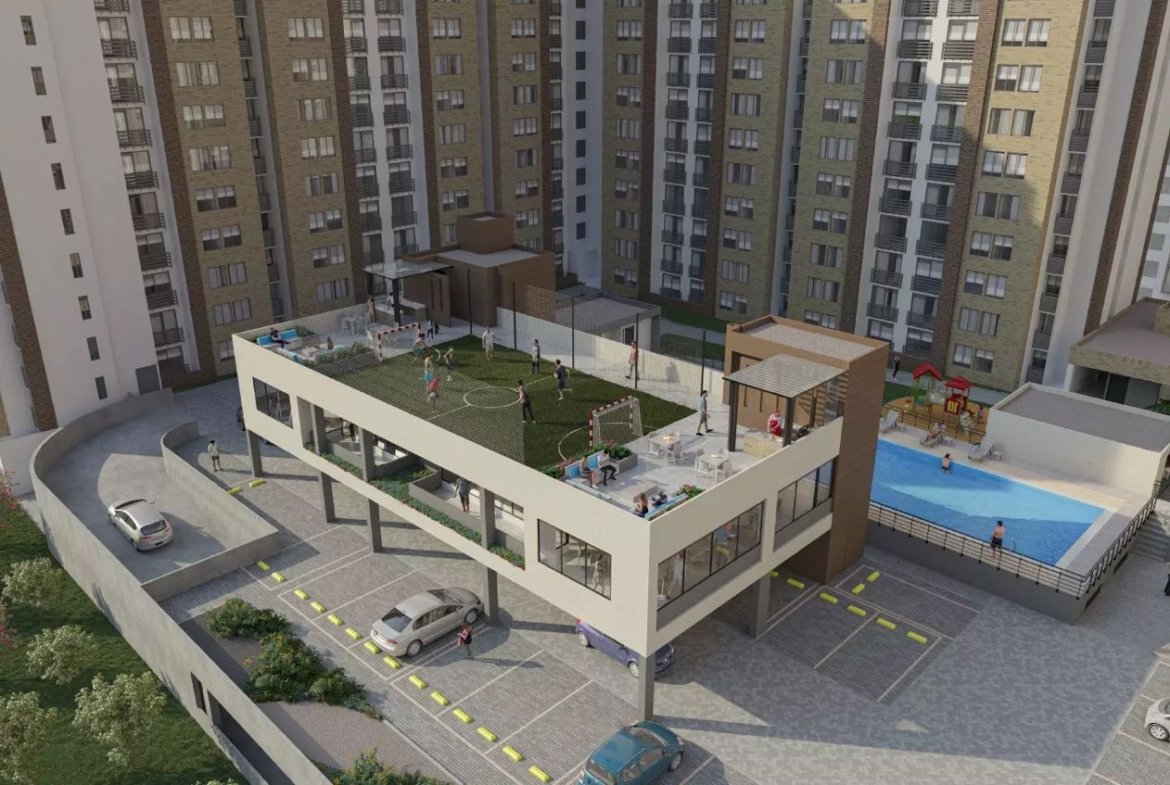 Apartamento en Venta en Brisas del Parque Barranquilla – 3 Habitaciones y Parqueadero