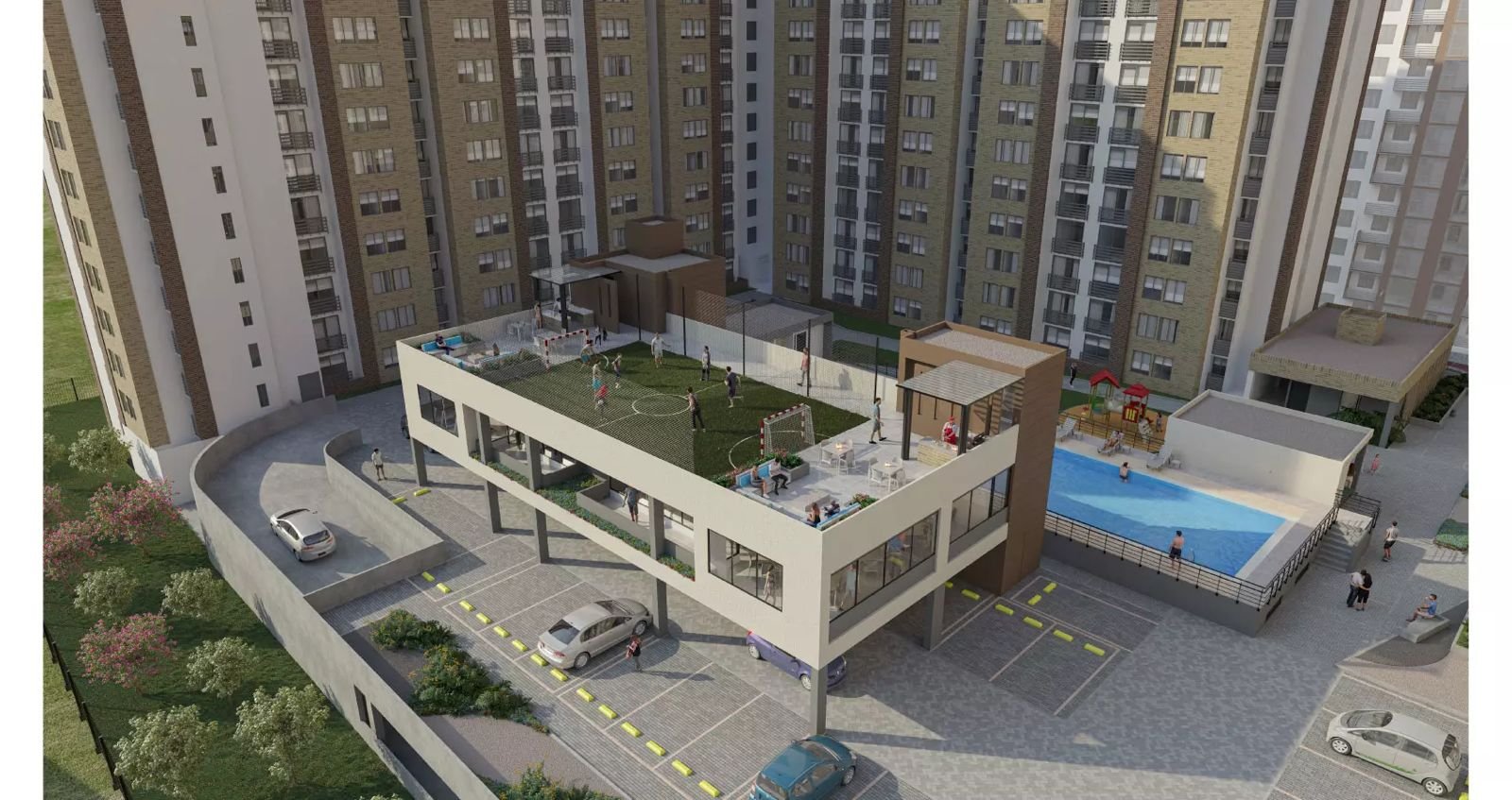 Apartamento en Venta en Brisas del Parque Barranquilla – 3 Habitaciones y Parqueadero
