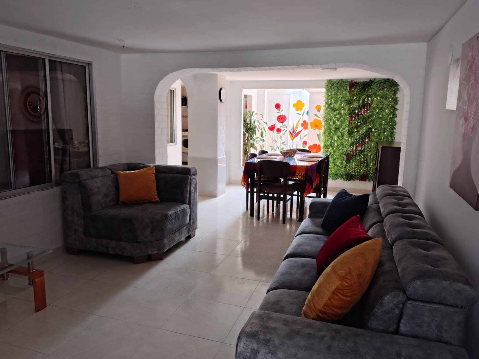 Apartamento amoblado en arriendo en Casas Blancas, Cali