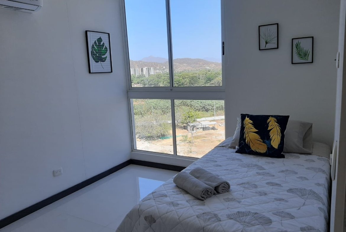 Apartamento en arriendo en Pozos Colorados, Rodadero – Conjunto Ocean Club