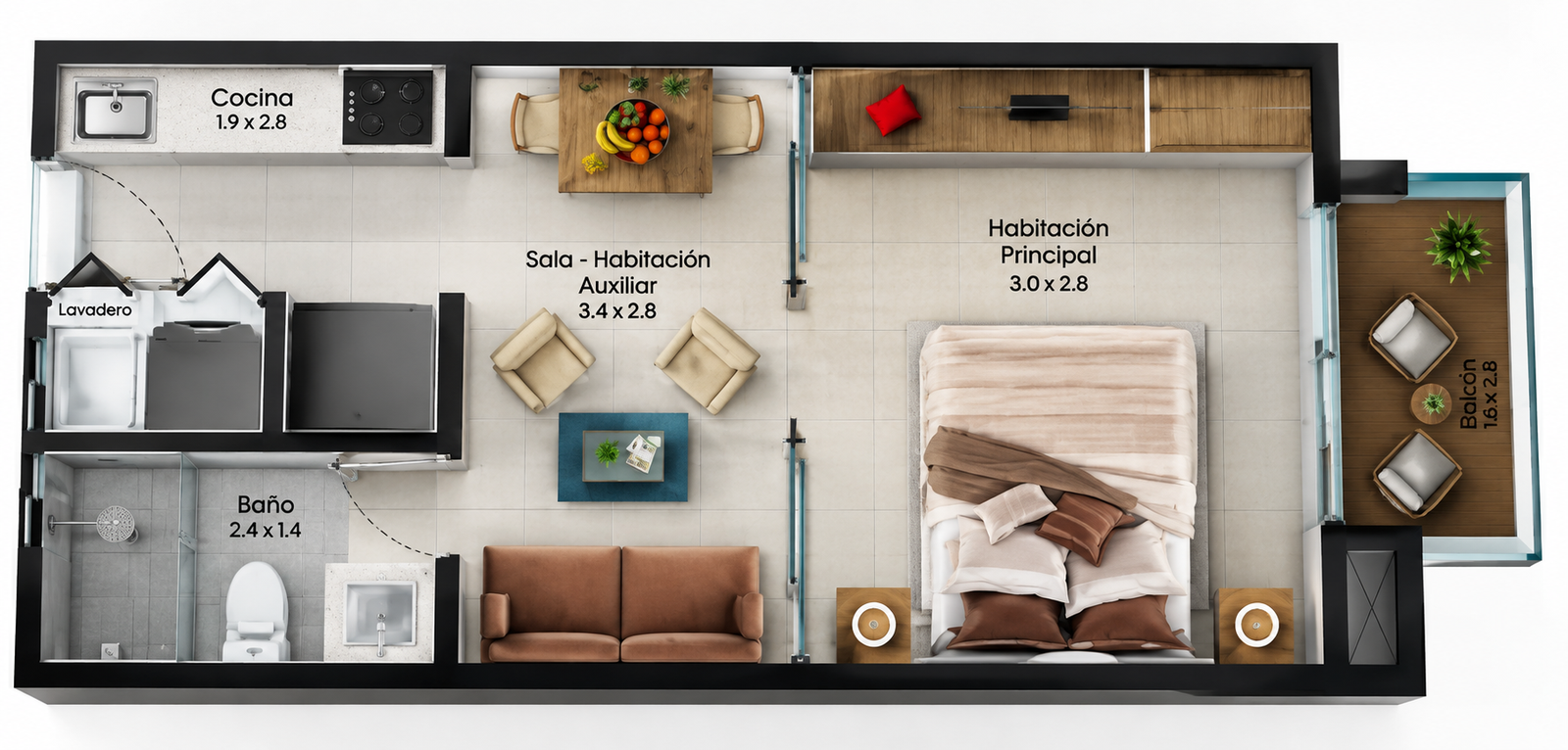 santamartaaptoestudio Venta de apartaestudio rodadero sur