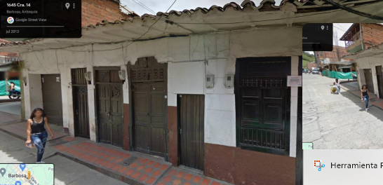 Casa lote en venta en Barbosa, Antioquia cerca al parque principal